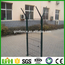 factory price 3D curved fence/stone filled welded wire mesh fence panel